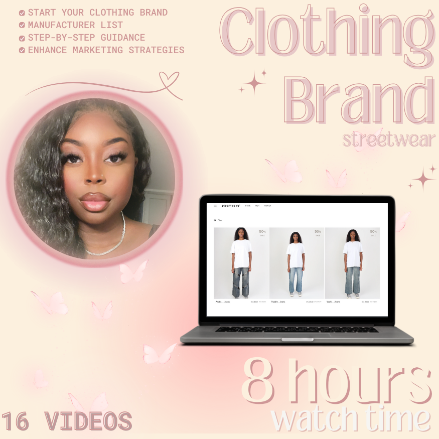 (coming soon)Clothing Brand Video Guides - Learn with Kkeiko