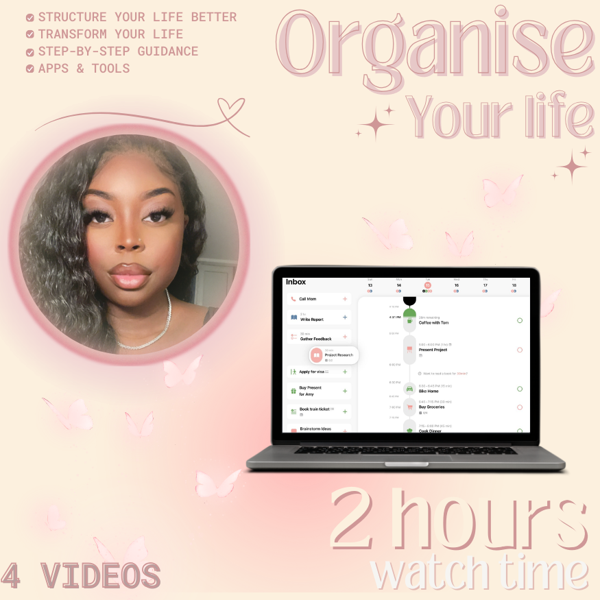(coming soon) Organise Your Life - Learn with Kkeiko